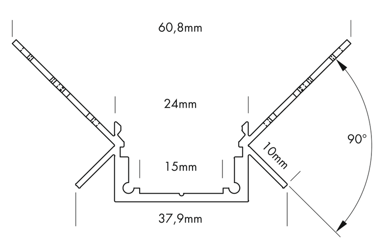 M-LINE DRYWALL CORNER INTERNAL