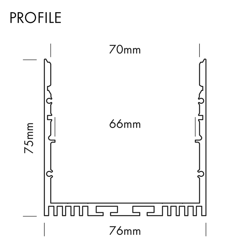 Aluminium Profile XL-Line Standard