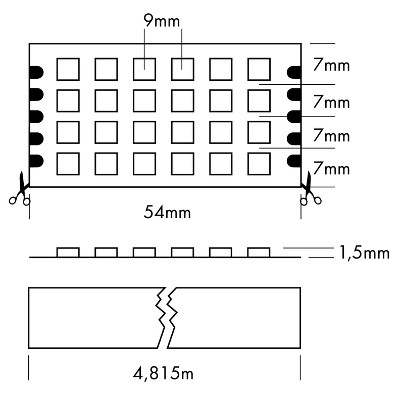 FLEX STRIP 2160-80 QUATTRO MONO