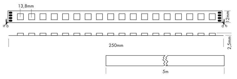 FLEX STRIP DYNAMIC WHITE