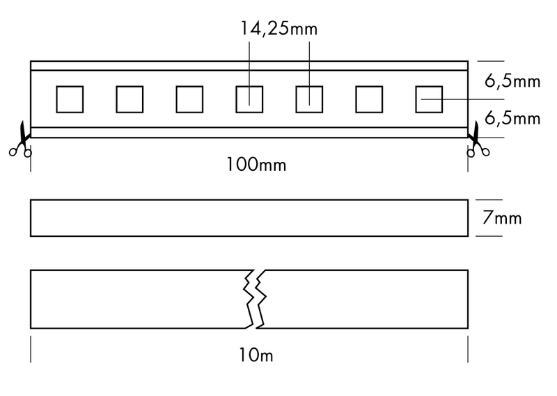 FLEX STRIP EXTENDED 700