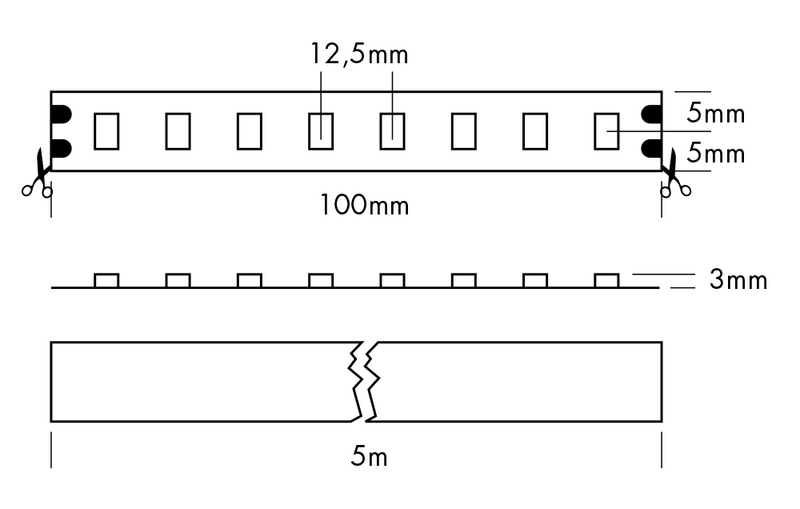 FLEX STRIP IP53 400 ΗΕ+ ΜΟΝΟ