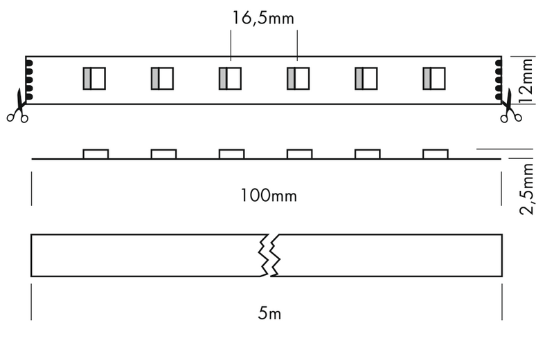 FLEX STRIP RGBΑ 4-IN-1