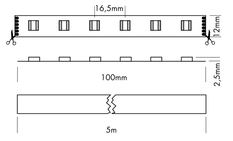 FLEX STRIP RGBW+WW 5-IN-1